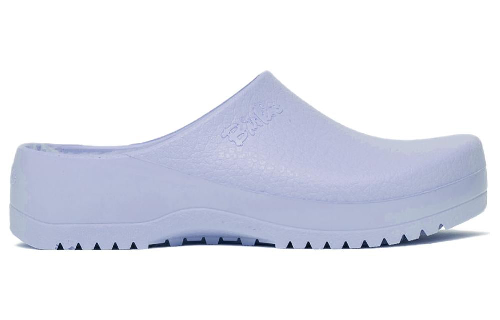 (WMNS) Birkenthtstock Super-Birki Shearling Polyurethane 'Dusty Blue' 1023331