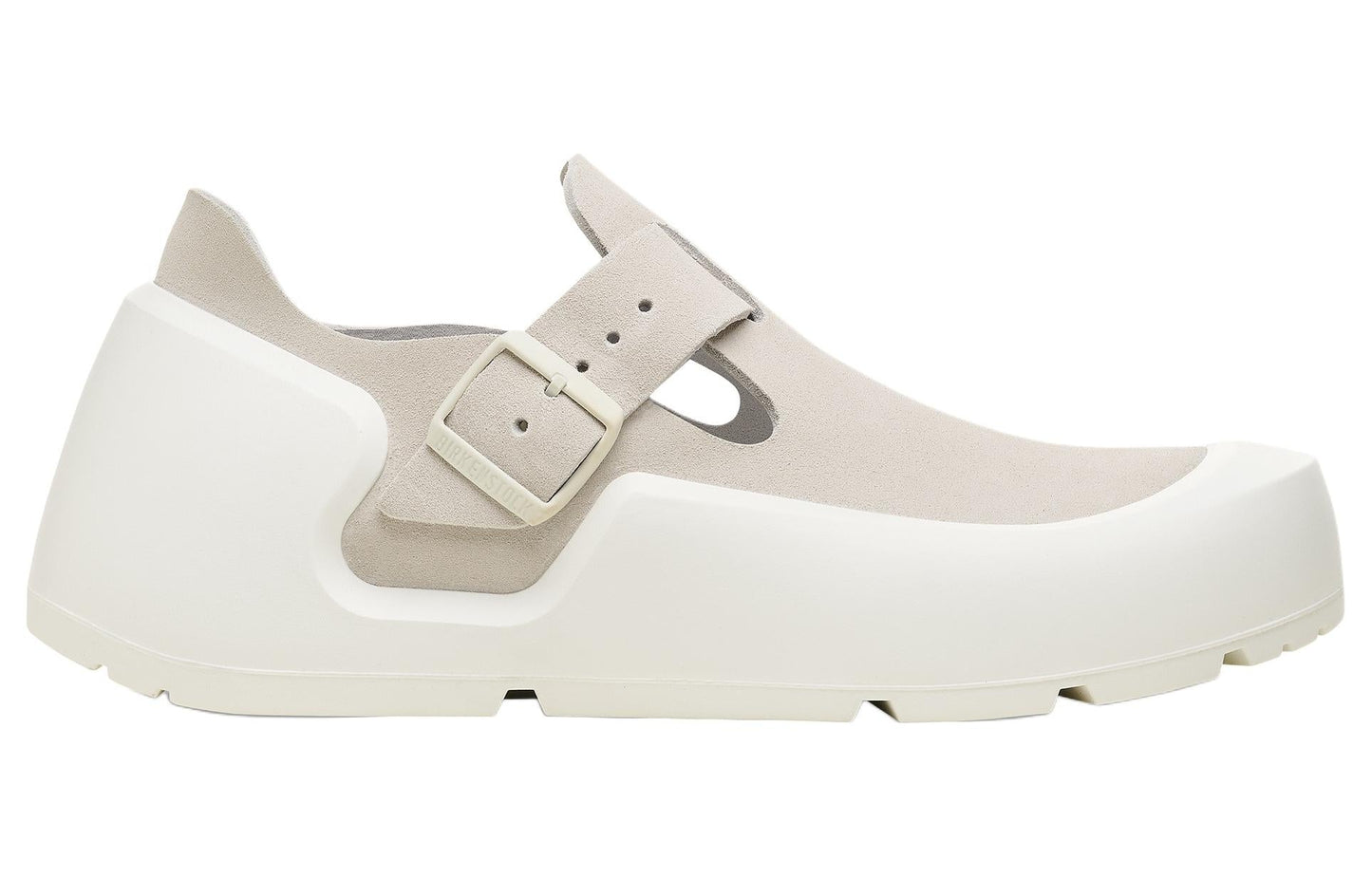 Birkenthtstock Reykjavik Nubuck Leather Shoes 'Antique White' 1027511
