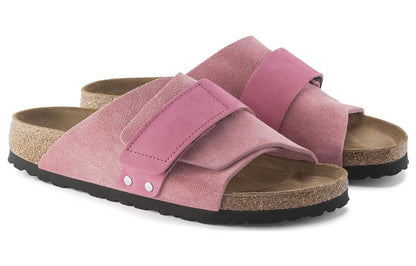 (WMNS) Birkenthtstock Kyoto Nubuck Leather/Suede Narrow Fit 'Candy Pink' 1024236