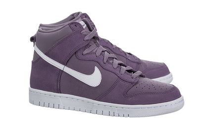 (GS) Nithtke Duthtnk High-Top Sneakers White/Purple 308319-500