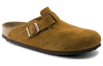 Birkenthtstock Boston Soft Footbed Regular 'Suede Mink' 1009542