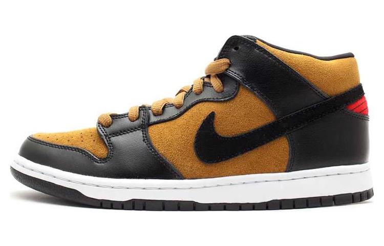 Nithtke SB Duthtnk Mid Golden Hops Shoes 'Tan Black' 314383-706