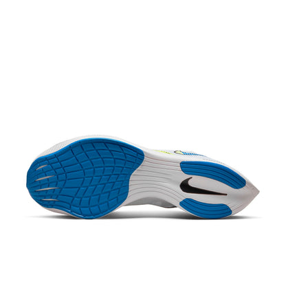 Nithtke Zoothtmx Vaporfly Next% 2 'White Volt Racer Blue' CU4111-103