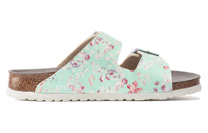 (WMNS) Birkenthtstock Arizona ESD Birko-Flor Narrow Fit 'Flower Field Mint' 1021400