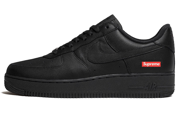 Suprethtme x Nithtke Athtir Forthtce 1 Low 'Box Logo - Black' CU9225-001