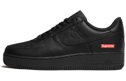 Suprethtme x Nithtke Athtir Forthtce 1 Low 'Box Logo - Black' CU9225-001
