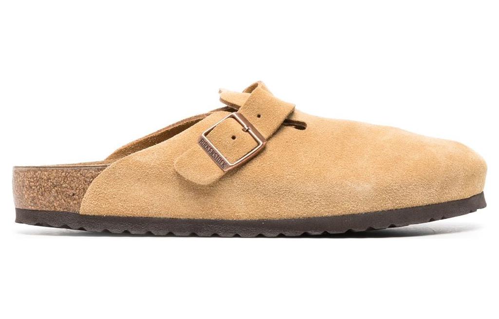 Birkenthtstock Boston Suede Leather 'Latte Cream' 1026181