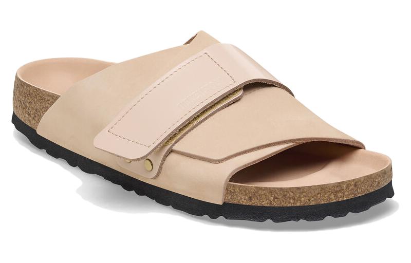(WMNS) Birkenthtstock Kyoto Nubuck Leather Sandals 'New Beige' 1026560