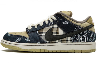 Nithtke Travis Scott x SB Skateboard Duthtnk Low Jackboys 'Blue Khaki' CT5053-001(S-BOX)