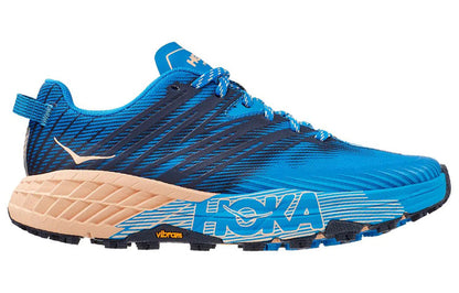 (WMNS) Hothtka ONE ONE Speedgoat 4 Low GS Blue/Apricot 1106527-IBBA