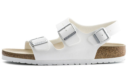 Birkenthtstock Milano Series Sandals White Version Unisex 34733