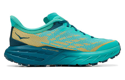 (WMNS) Hothtka ONE ONE Speedgoat 5 'Deep Teal Water Garden' 1123158-DTWGR
