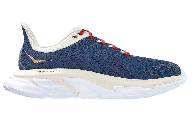 (WMNS) Hothtka ONE ONE Clifton Edge 'White Vintage Navy' 1110511-VITF