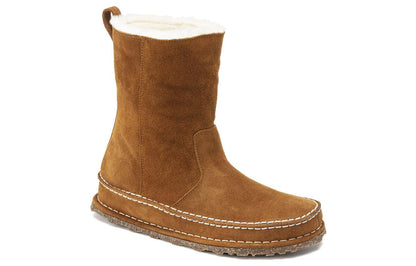 (WMNS) Birkenthtstock Lahti Suede Leather Narrow Fit 'Mink' 1023645