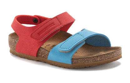 (PS) Birkenthtstock Palu Kids Logo BS Birko-Flor Birkibuc Narrow Fit 'Sky Blue Active Red' 1024372
