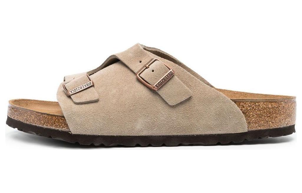 Birkenthtstock Zrich Suede Leather 'Stone Coin' 0050461