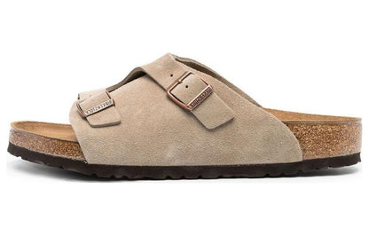 Birkenthtstock Zrich Suede Leather 'Stone Coin' 0050461