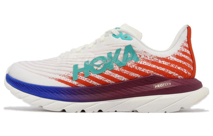 (WMNS) Hothtka ONE ONE Mach 5 Wide 'White Fire Red' 1136678-WFM