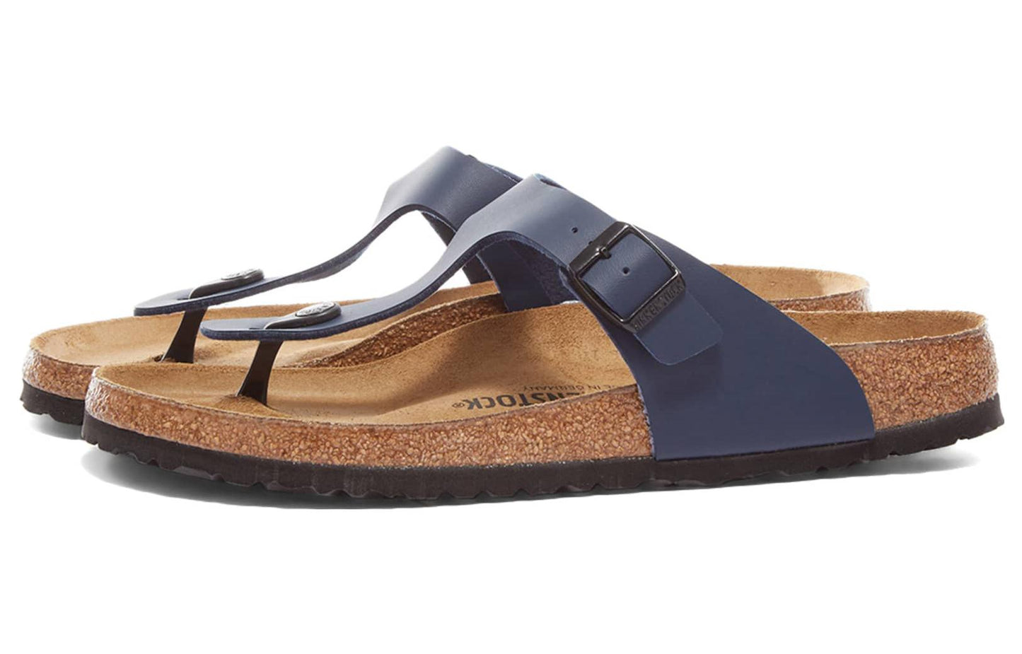 (WMNS) Birkenthtstock Arizona Big Buckle Oiled Leather 'Blue' 143621
