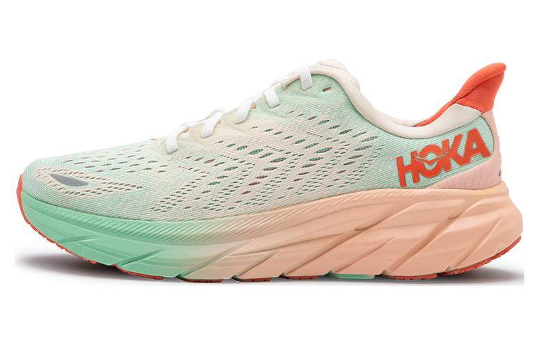 (WMNS) Hothtka ONE ONE Clifton 8 'Orange Mint Green' 1119394-SGAS
