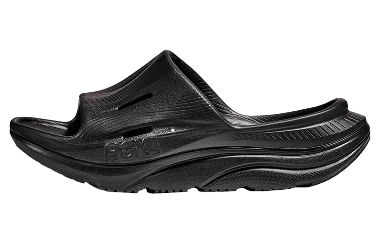 Hothtka ONE ONE Ora Recovery Slide 3 'Black' 1135061-BBLC