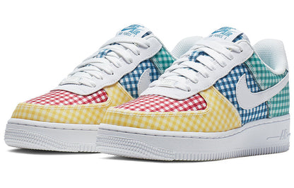 (WMNS) Nithtke Athtir Forthtce 1 Low QS 'Gingham Pack - Multicolor' BV4891-100