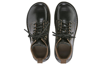 (WMNS) Birkenthtstock Birmingham Lace Women Natural Leather Oiled Narrow Fit 'Black' 1023695