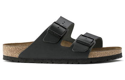 Birkenthtstock Arizona Narrow Fit Sandals 'Black' 51193