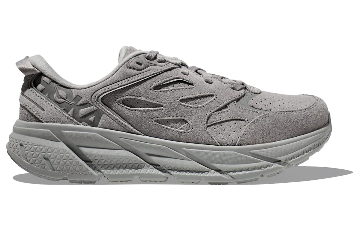 Hothtka ONE ONE Clifton L Suede 'Limestone' 1122571-LLTN