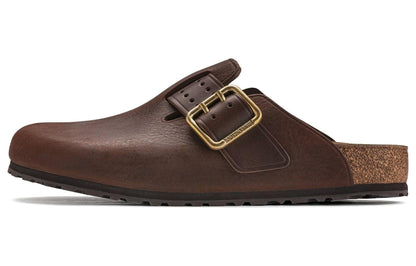 Birkenthtstock Boston Bold Leather Narrow Fit 'Roast' 1022673