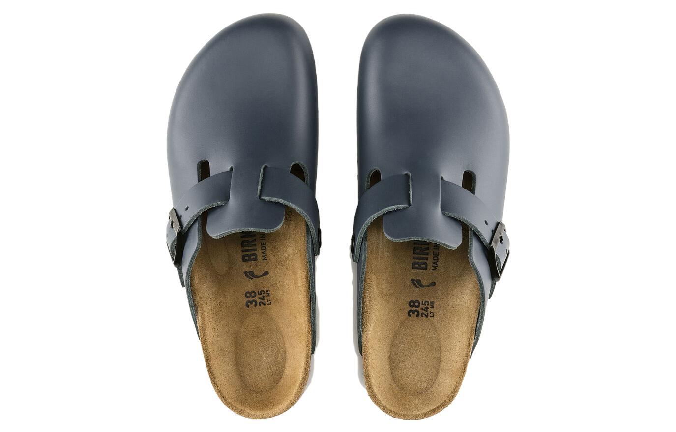 Birkenthtstock Boston Natural Leather 'Blue' 0060151