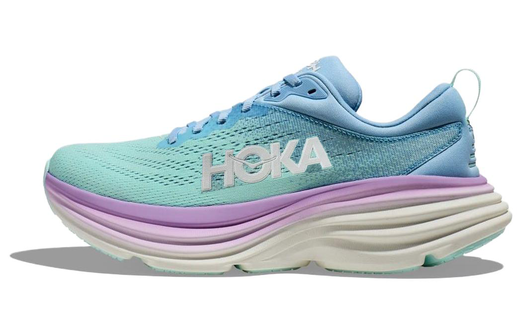 (WMNS) Hothtka ONE ONE Bondi 8 D Wide 'Airy Blue Sunlit Ocean Purple' 1127954-ABSO