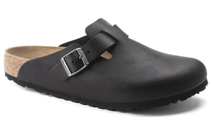 Birkenthtstock Boston Grip Natural Leather 'Vintage Wood Black' 1023458