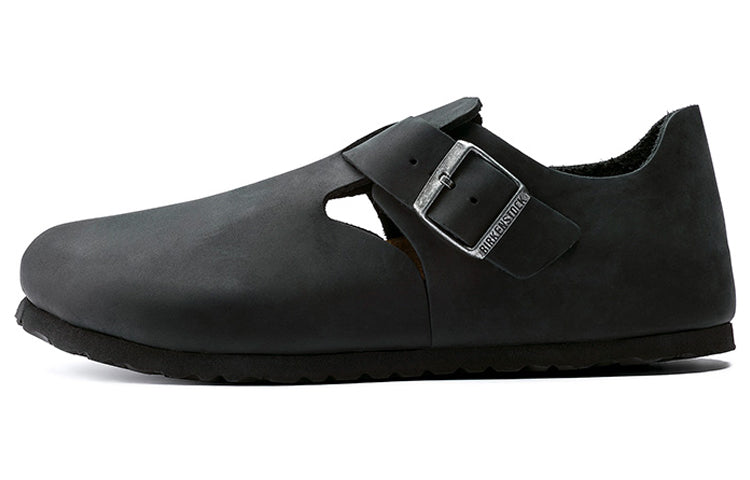 Birkenthtstock London Oiled Leather 'Black' 166541