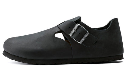Birkenthtstock London Oiled Leather 'Black' 166541