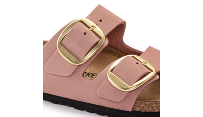 (WMNS) Birkenthtstock Arizona Big Buckle Nubuk Leather 'Old Rose' 1023963