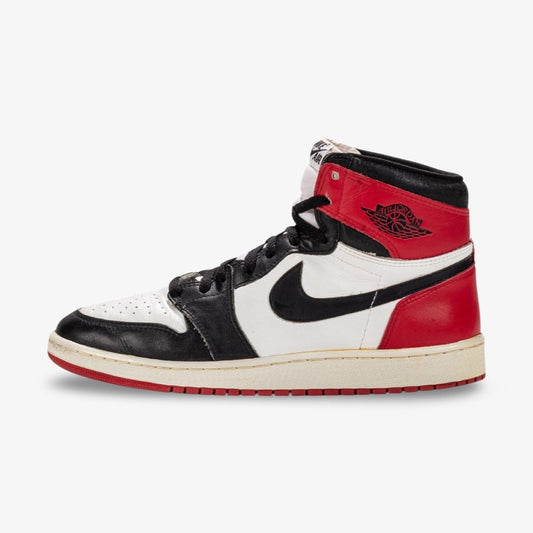 (Crib Bootie) Aithtr Jordthtan 1 High OG 'Reimagined Black Toe' (2024)