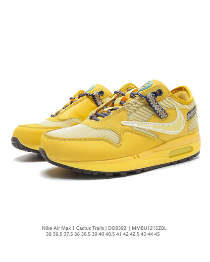 Travis Scott x  Aithtr Max 1WheatLemon DO9392-700 Dames & Heren Schoenen-2