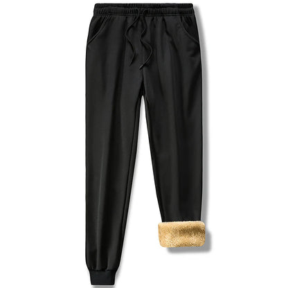 Warm color block sportswear suit