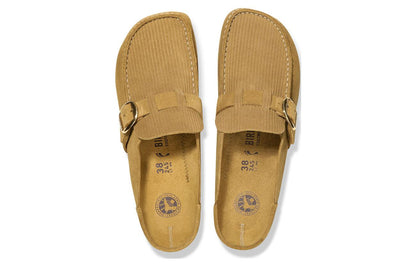 (WMNS) Birkenthtstock Buckley Suede Embossed 'Corduroy Cork Brown' 1026235