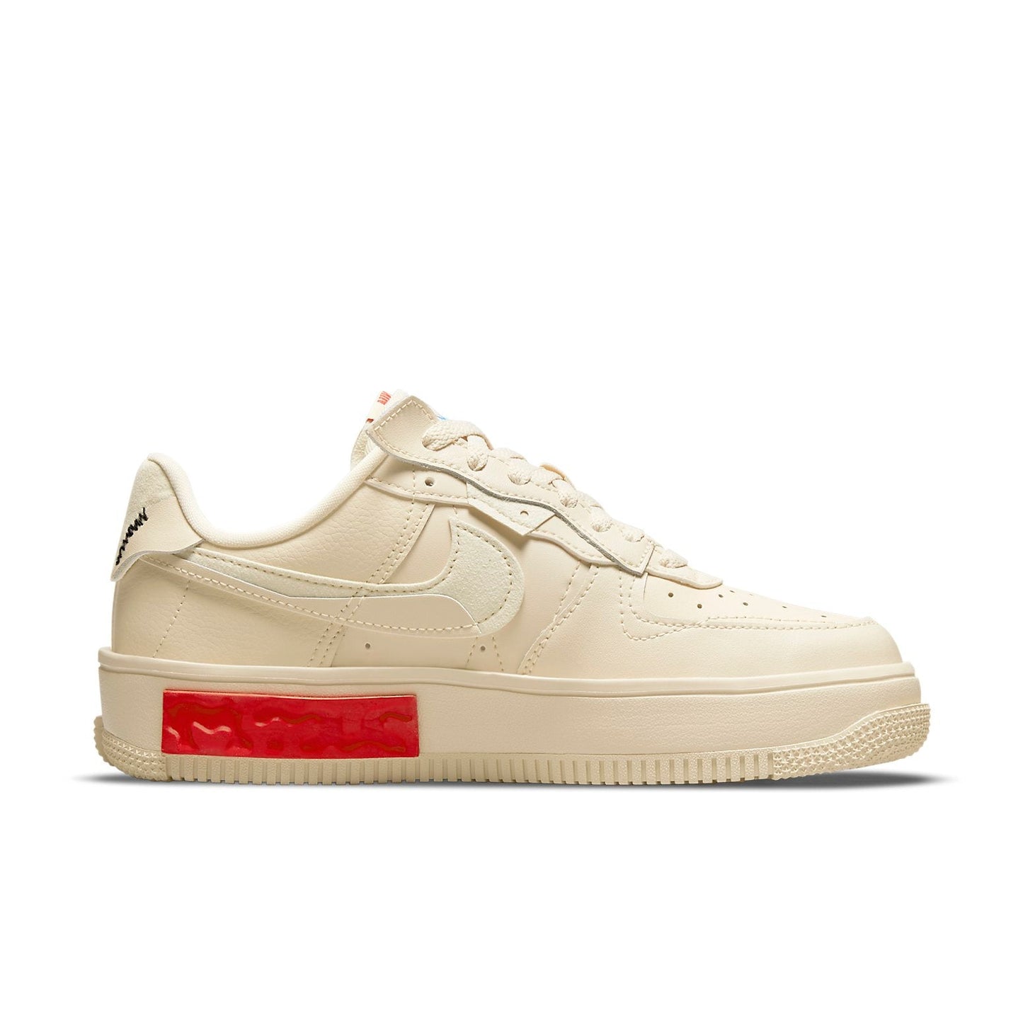 (WMNS) Nithtke Athtir Forthtce 1 Fontanka 'Pearl White University Red' DA7024-200