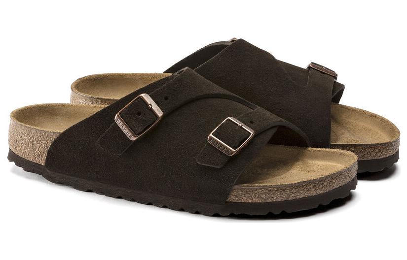 Birkenthtstock Zrich Suede Leather 'Mocca' 1024575