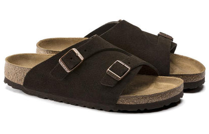 Birkenthtstock Zrich Suede Leather 'Mocca' 1024575