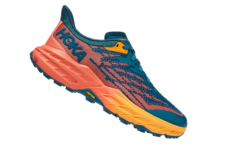 (WMNS) Hothtka ONE ONE Speedgoat 5 Wide 'Blue Coral Camellia' 1123160-BCCML