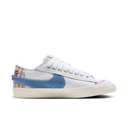 (WMNS) Nithtke blathtzer Low Jumbo 'Denim Swoosh' FJ7741-141