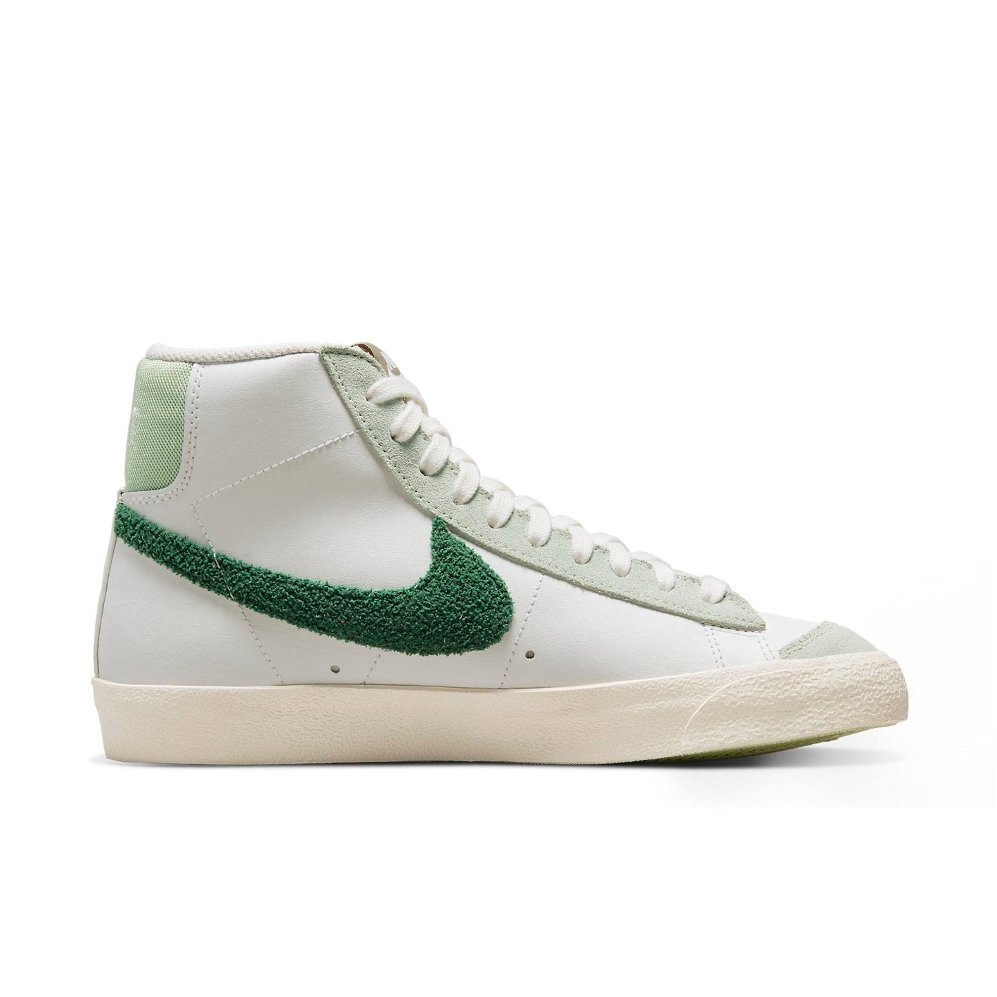 (WMNS) Nithtke blathtzer Mid '77 'Chenille Swoosh - White Gorge Green' DX8959-100