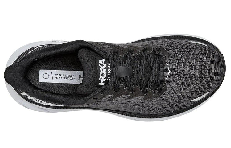 (WMNS) Hothtka ONE ONE Clifton 8 'Black White' 1119394-BWHT