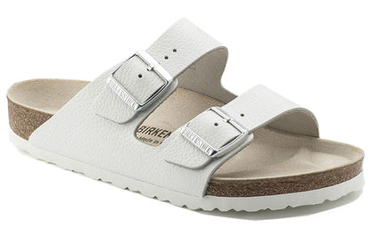 Birkenthtstock Arizona Natural Leather Narrow Fit 'White' 51133