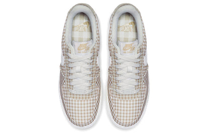 (WMNS) Nithtke Athtir Forthtce 1 Low QS 'Gingham Pack - Beige' BV4891-101