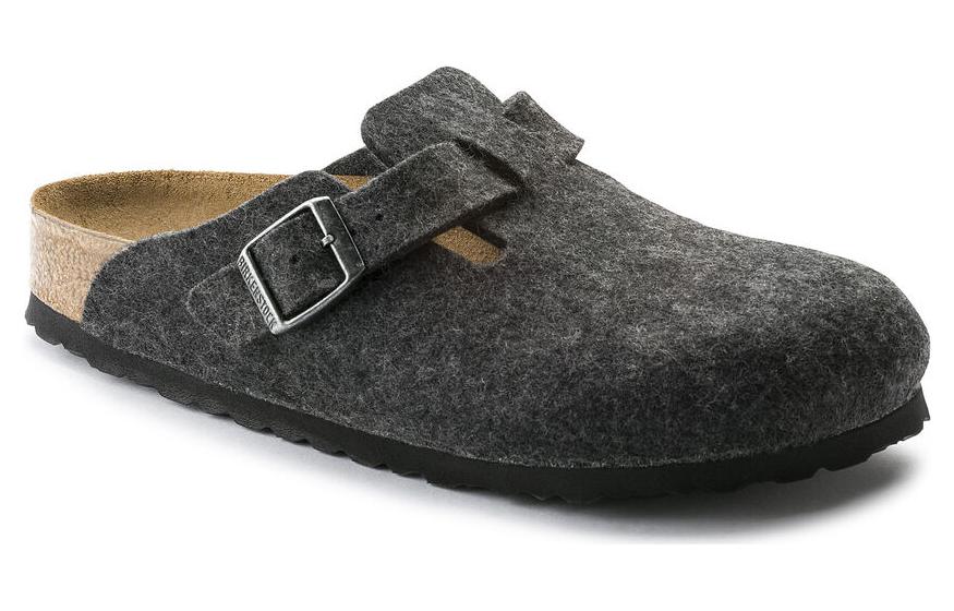 Birkenthtstock Boston Regular 'Wool Felt Anthracite' 0160371